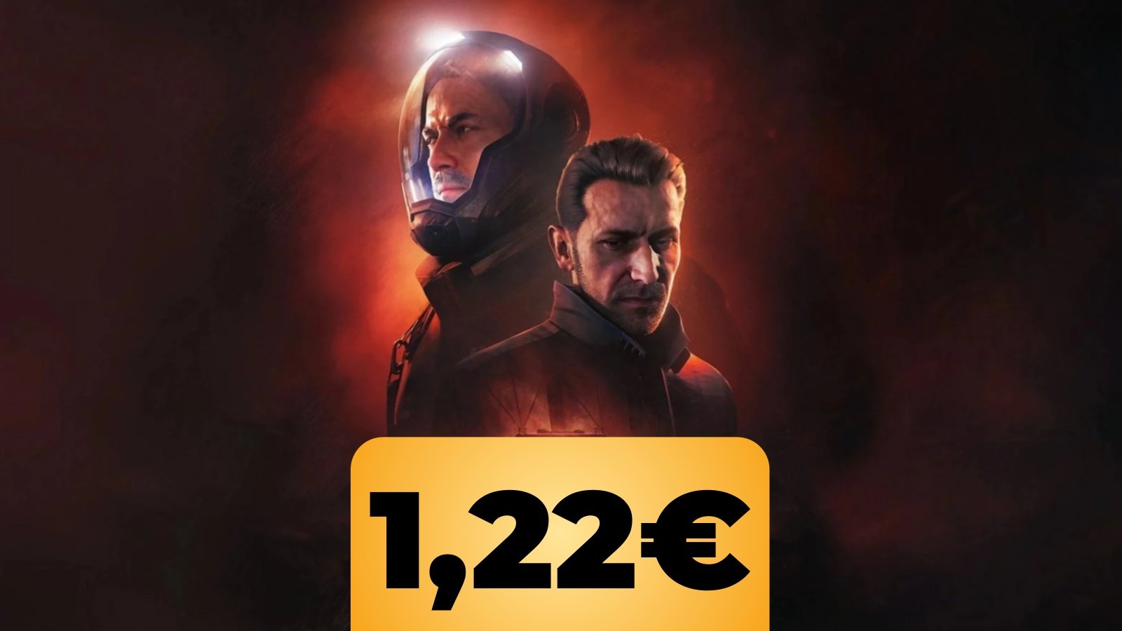 Due personaggi di Fort Solis e il prezzo di 1,22€