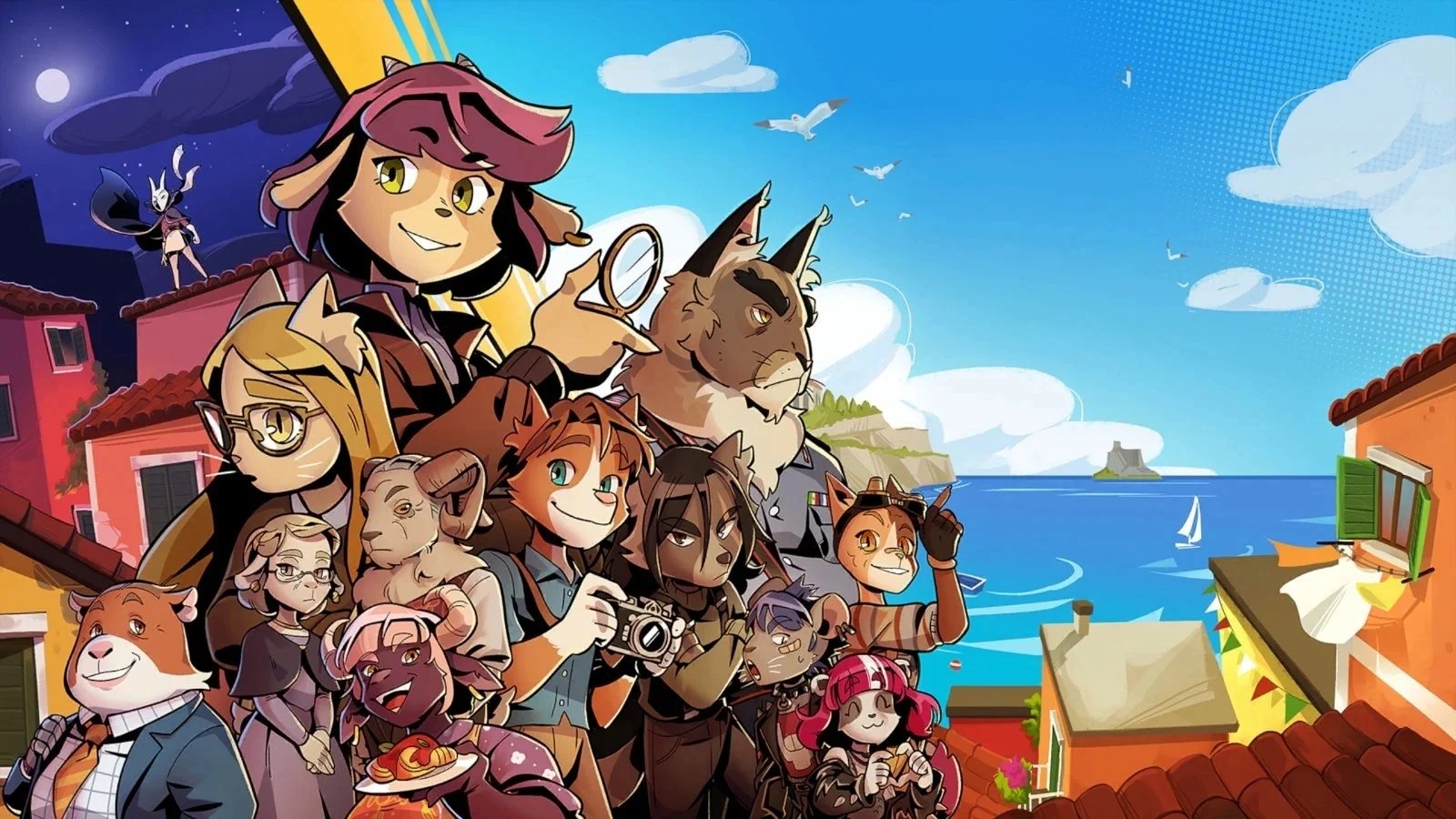 Un'illustrazione di On Your Tail