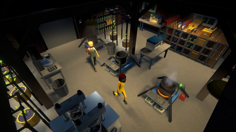 Prima di gestire un laboratorio così ben fornito dovrete fare molta strada tra le vie della disperata cittadina del Midwest che fa da sfondo a Schedule 1