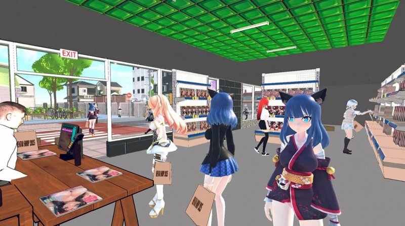 Un momento di Hentai Super Market Simulator