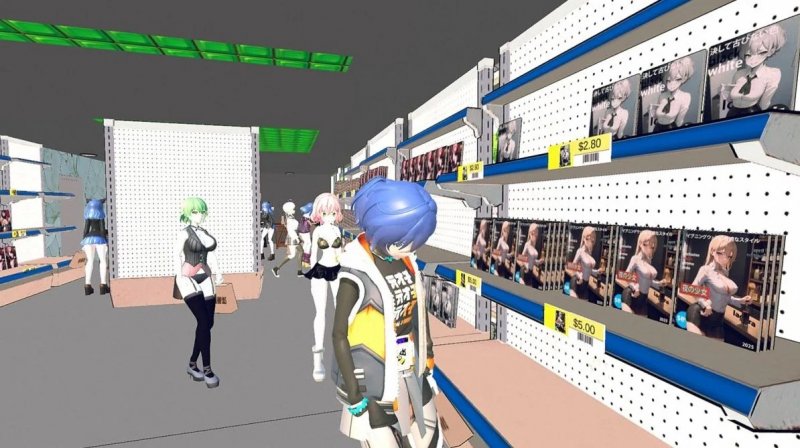Un altro momento di Hentai Super Market Simulator