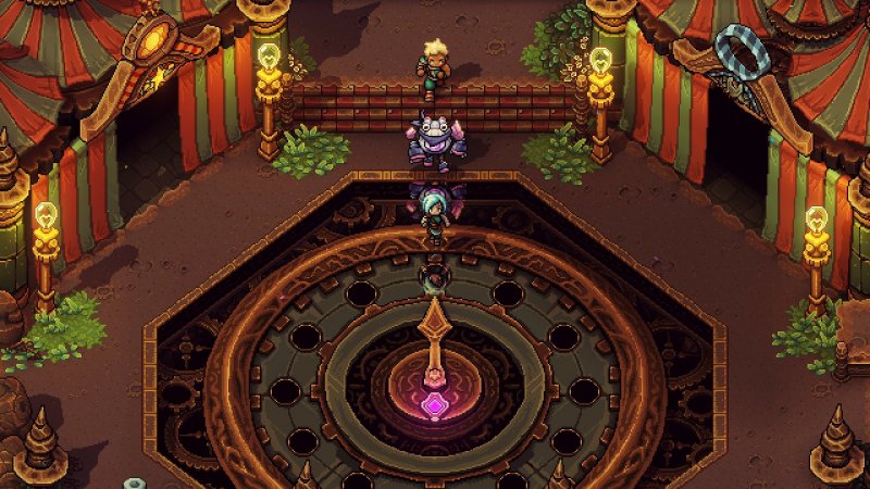 Un momento di gameplay di Sea of Stars: Throes of the Watchmaker