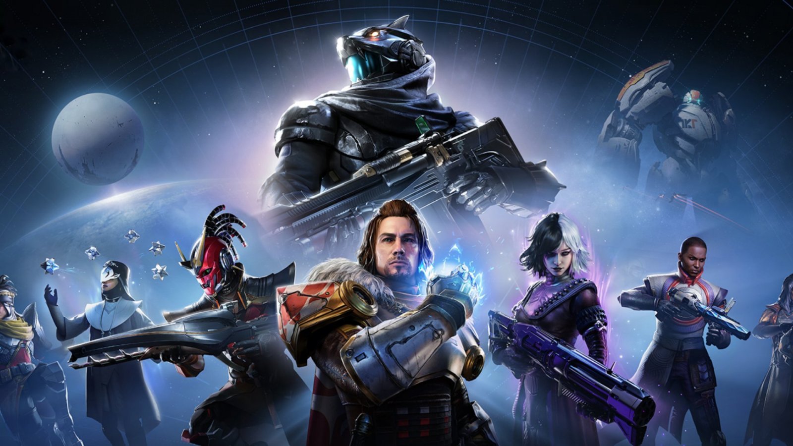 Alcuni dei personaggi di Destiny: Rising