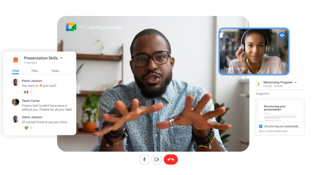 Traduzione vocale istantanea con Google Meet