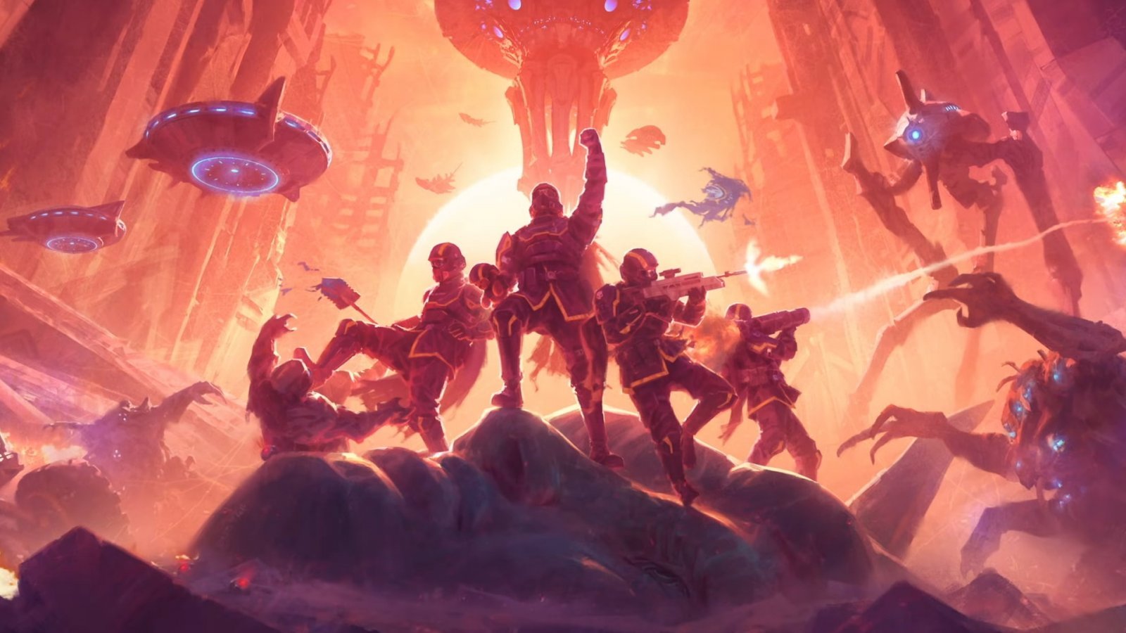 La copertina di Helldivers 2: Cuore della Democrazia