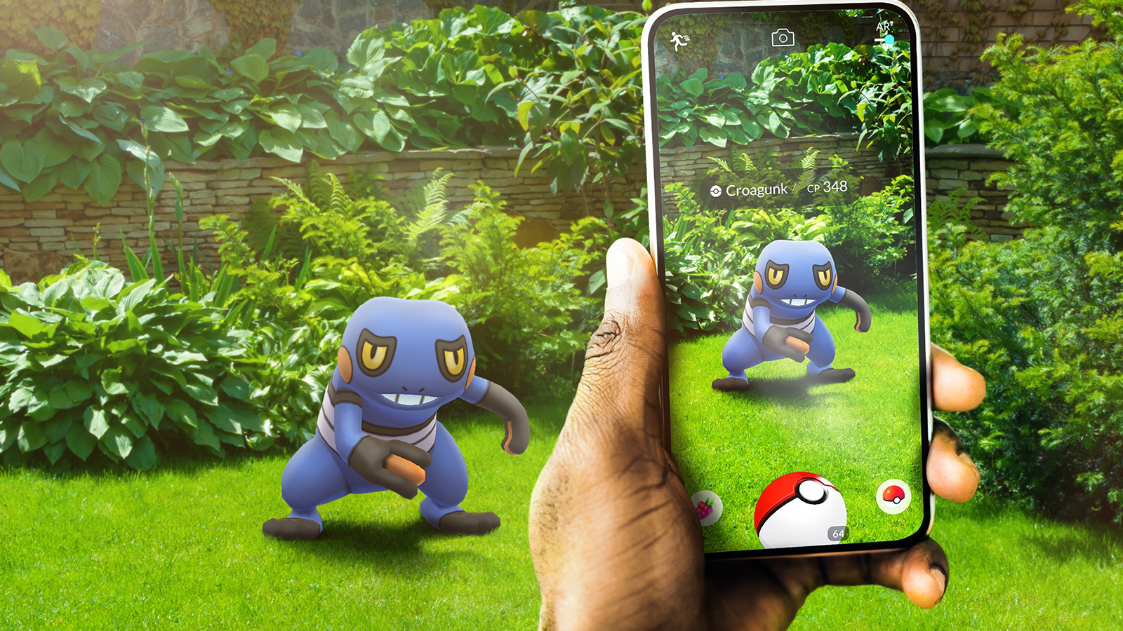 Uno scatto di Pokémon GO