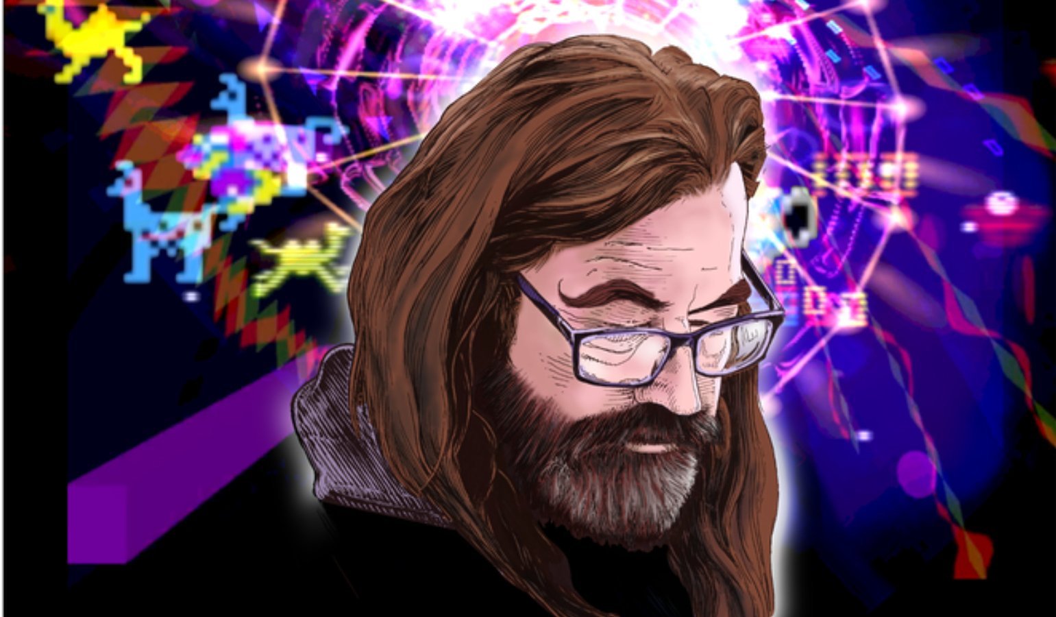 Una foto di Jeff Minter