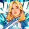 Il cosplay di Sue Storm da peachmilky_ mostra la Donna Invisibile con costume in stile Marvel Rivals