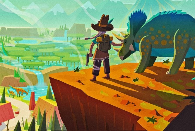 Cowboy contro i dinosauri