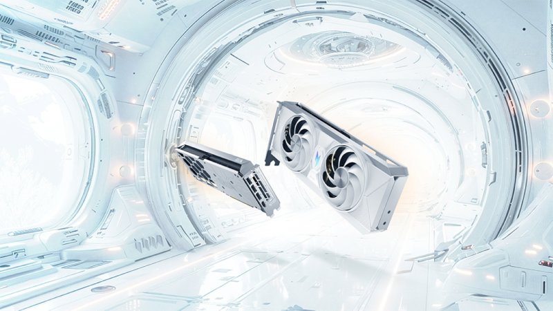 Nitro Intel Arc B580 White OC 12GB