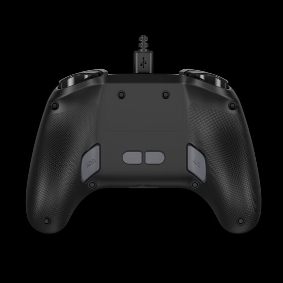 Il retro del controller di PowerA con i tasti aggiuntivi personalizzabili