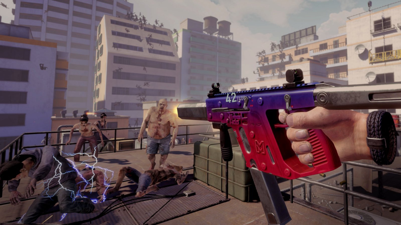Si spara agli zombie, in World War Z VR