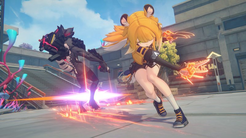 Una sequenza di combattimento in Zenless Zone Zero