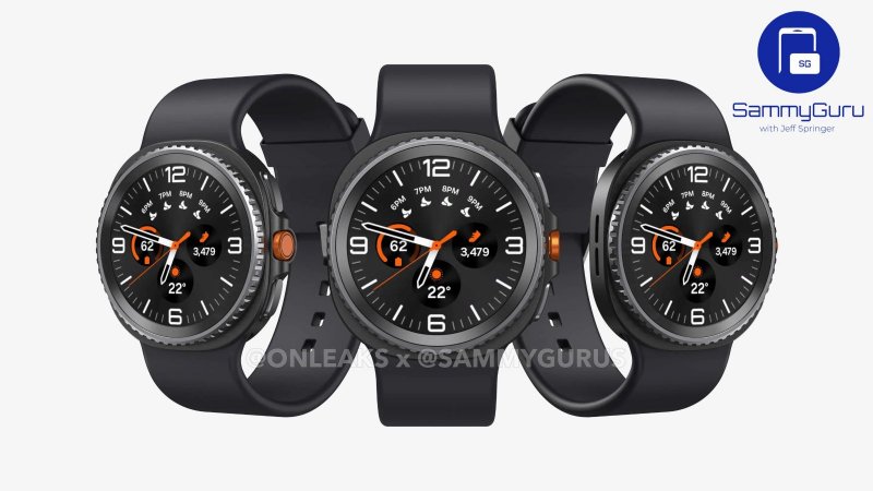 I presunti render di Samsung Galaxy Watch 8