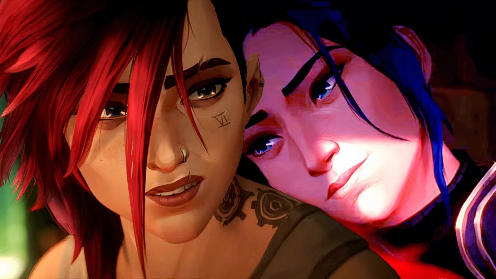 Vi e Caitlyn in Arcane