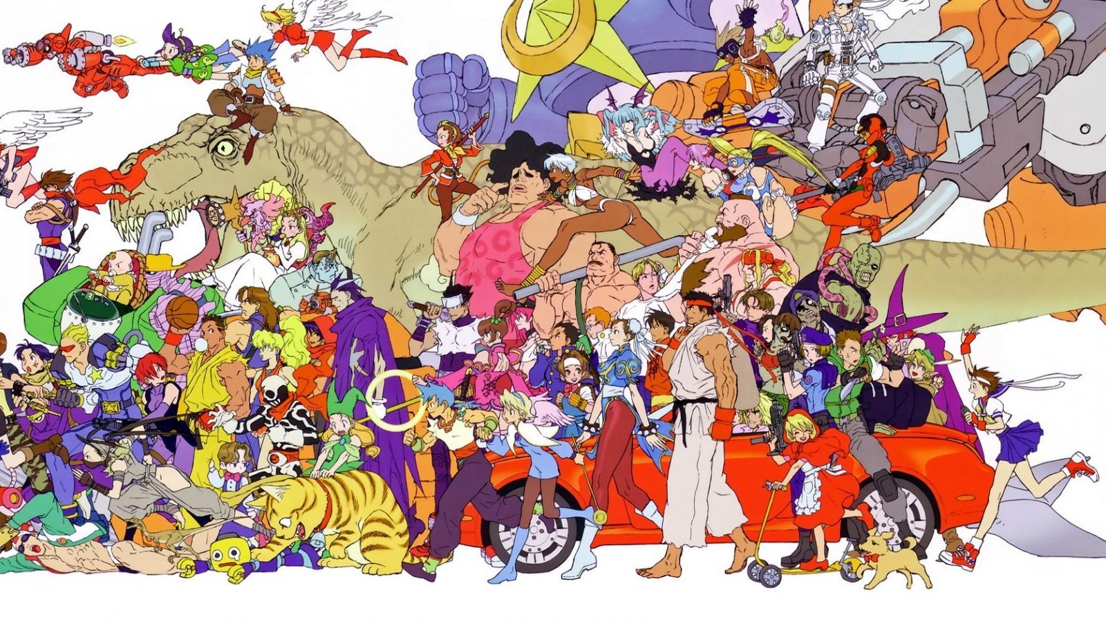 Vari personaggi Capcom