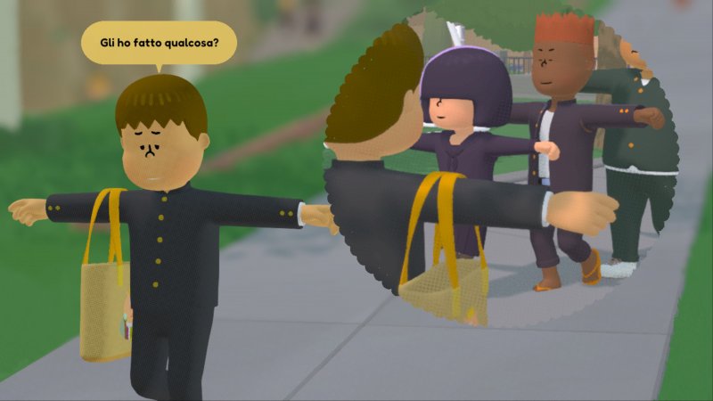 Inizialmente la storia affronta in maniera cruda il problema del bullismo subito da Giovane