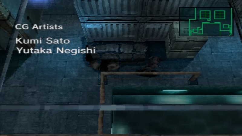 I titoli di testa interattivi di Metal Gear Solid