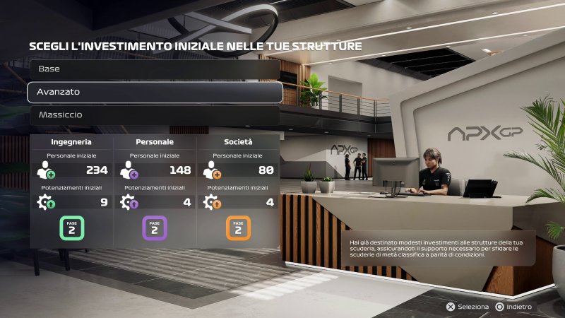 All'inizio della Carriera Scuderia in F1 25 dovremo decidere quante risorse allocare a ciascun reparto della scuderia