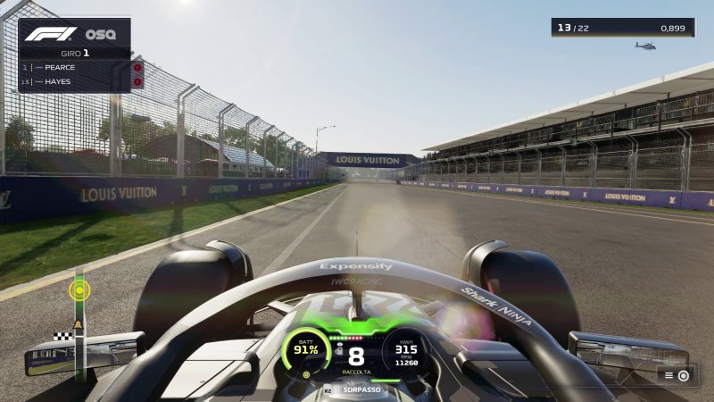 Le telecamere on-board con i nuovi effetti di illuminazione in F1 25 regalano un ottimo senso d'immersione