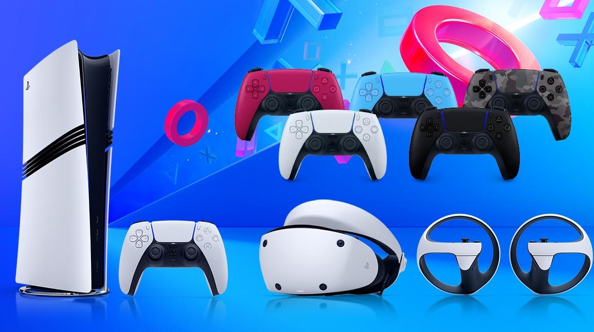 PS5 Pro e vari accessori PlayStation