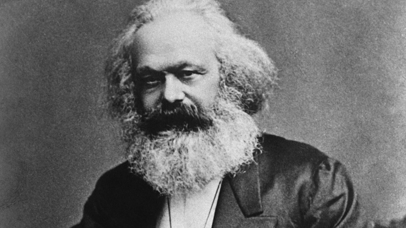 Una foto storica di Karl Marx