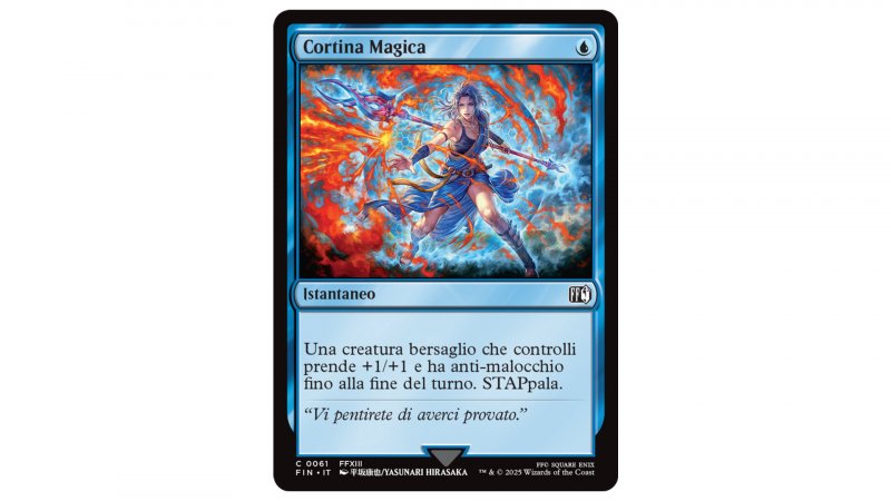Magic X Final Fantasy Carta Ita