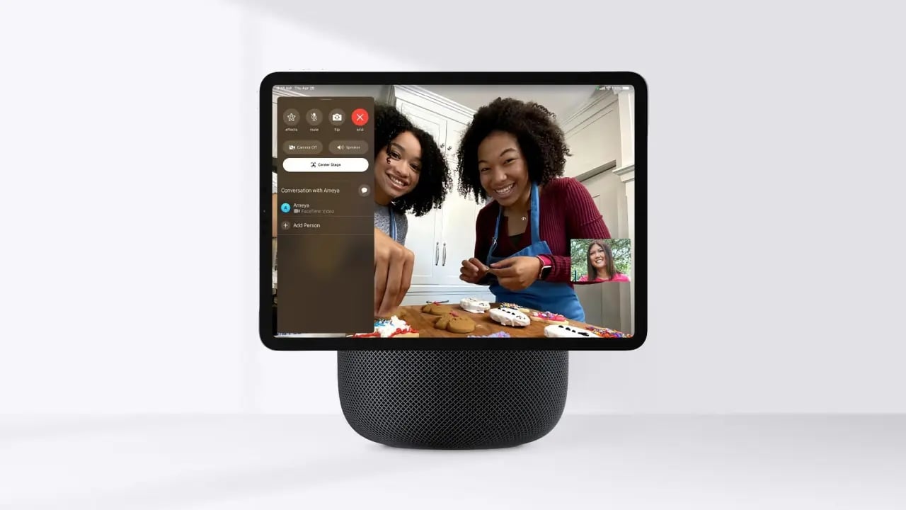 Nuovo homepod di Apple con display
