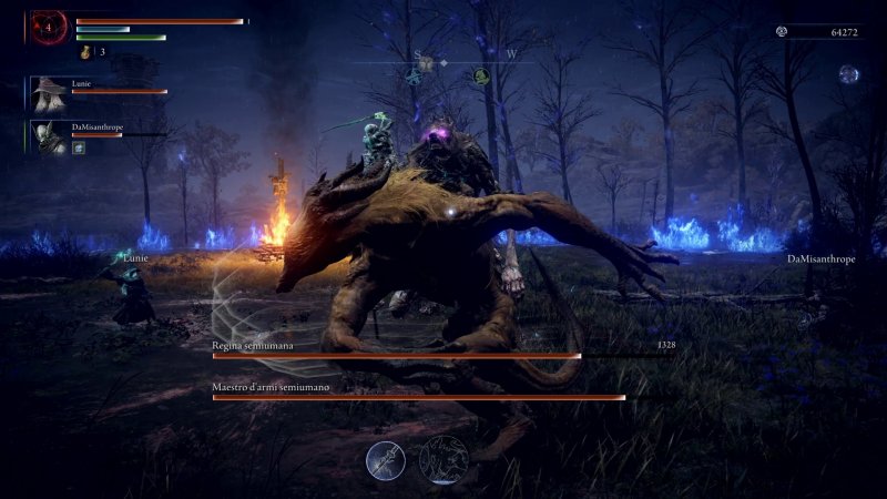 La caratterizzazione dei Penitenti e le loro abilità sono davvero riuscite: questo è il Giustiziere in modalità belva