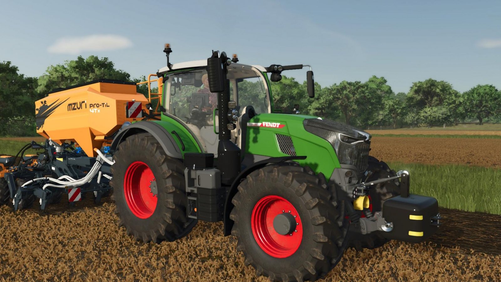 Un trattore in Farming Simulator Signature Edition