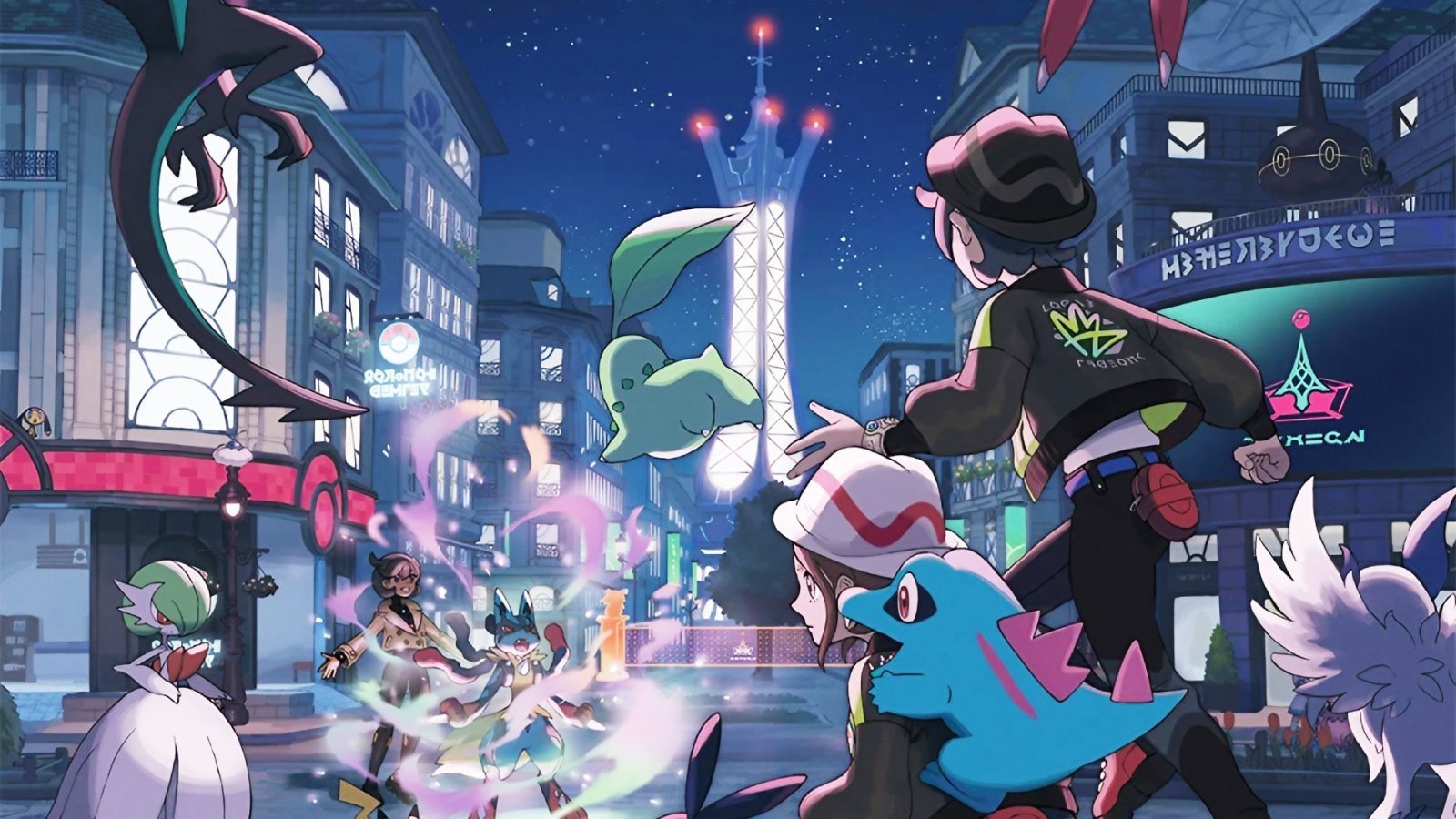 Un artwork di Leggende Pokémon: Z-A