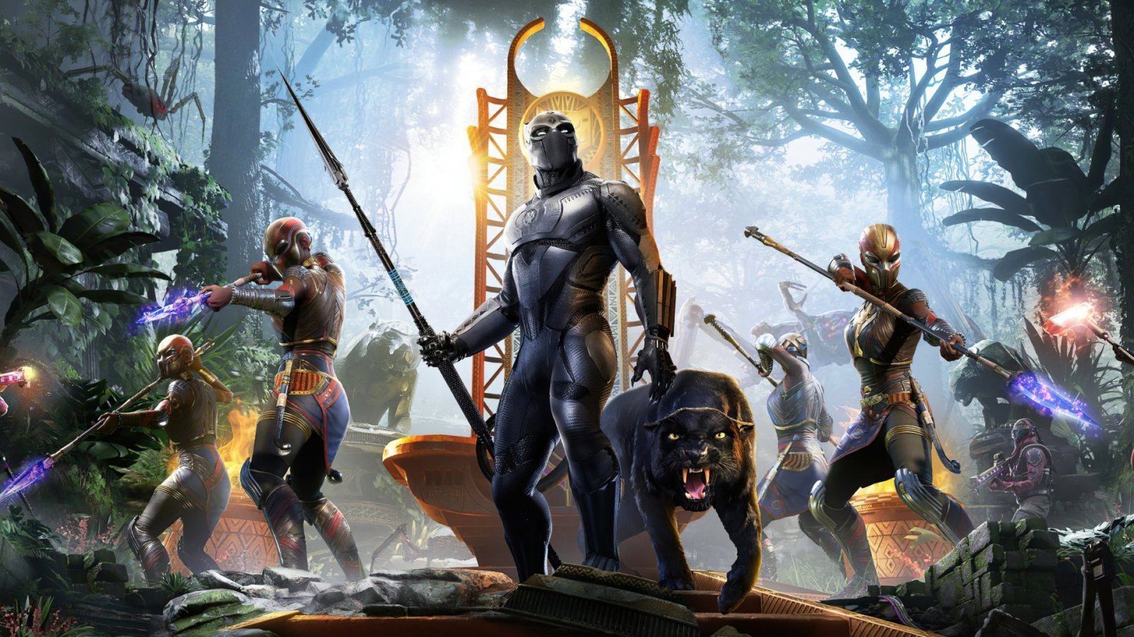 Un artwork del DLC War for Wakanda di Marvel's Avengers