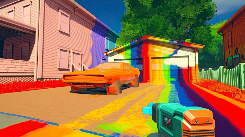 Gli effetti di una verniciatura artistica in Spray Paint Simulator Gli effetti di una verniciatura artistica in Spray Paint Simulator