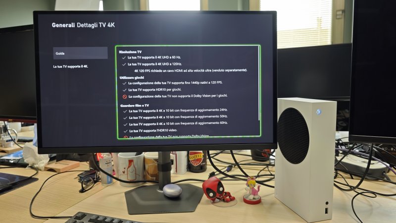 Tutto normale nel supporto Xbox con il monitor GIGABYTE MO27Q2