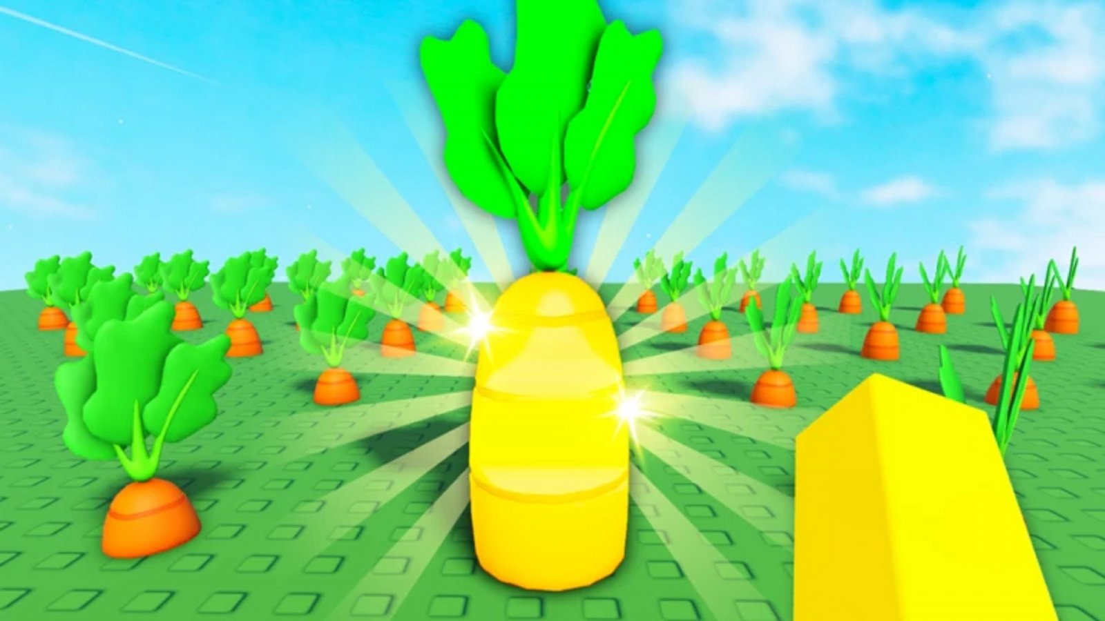 Una carota in Grow a Garden