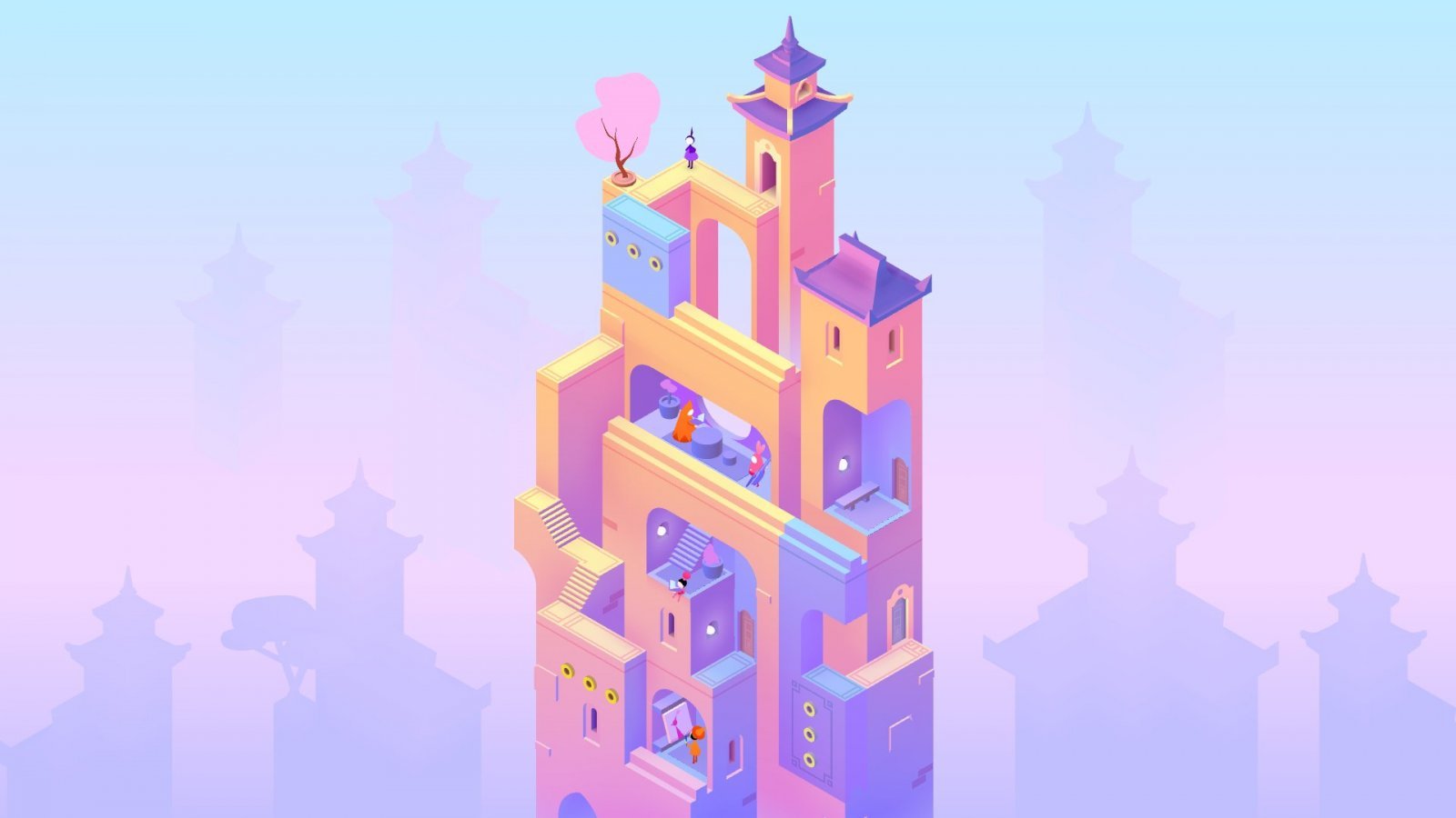 Un livello di Monument Valley 3