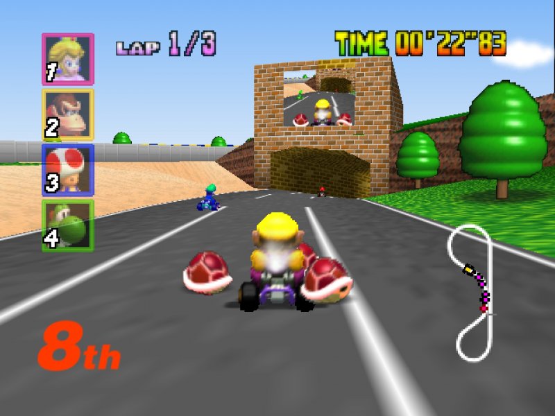 Lo stile con cui sono ritratti i personaggi ricorda qualcosa di Super Mario RPG e molto di Donkey Kong Country: modelli 3D 'fotografati' e tramutati in sprite bidimensionali