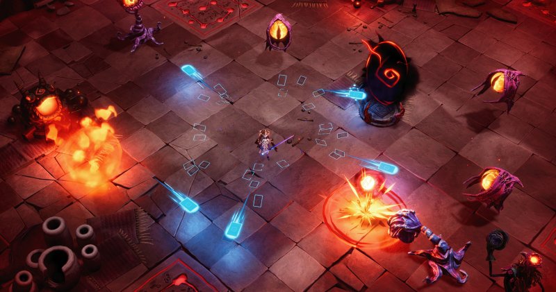 In alcune stanze bisognerà fare attenzione anche alle trappole, oltre che ai nemici