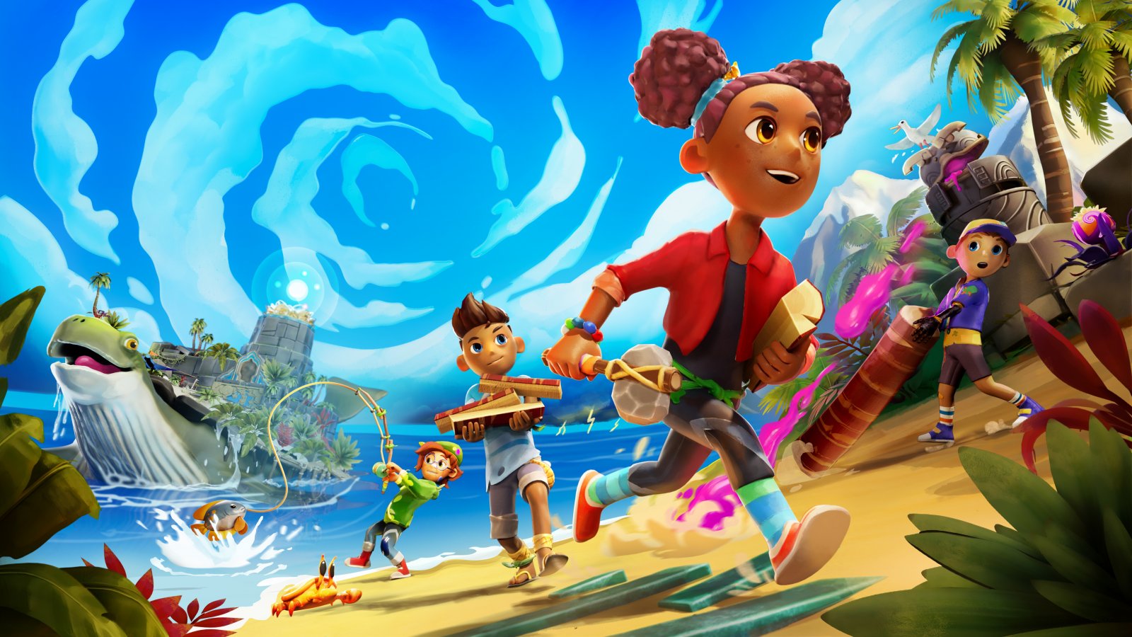 I ragazzini protagonisti di Survival Kids