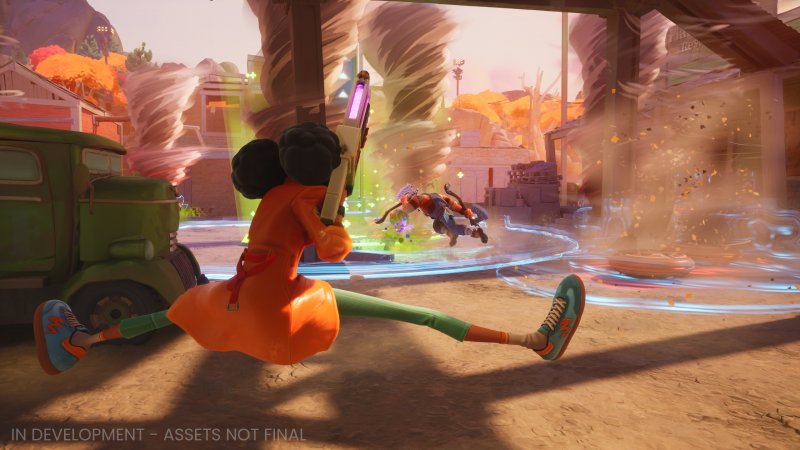 Lo stile delle animazioni di combattimento è esagerato e molleggiato, un po' come il tono di tutto il gioco di Night Street Games Lo stile delle animazioni di combattimento è esagerato e molleggiato, un po' come il tono di tutto il gioco di Night Street Games