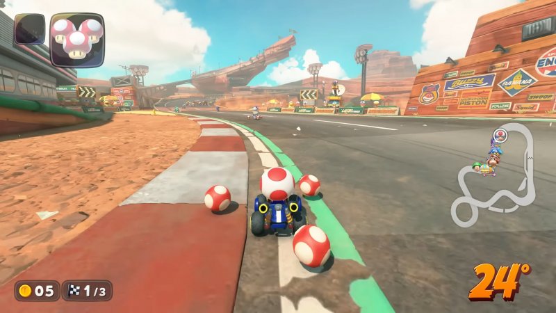 In Mario Kart World gare e Gran Premi diventano tour itineranti destinati a passare attraverso tutto il mondo di gioco, mantenendo al contempo invariati anche i circuiti classici