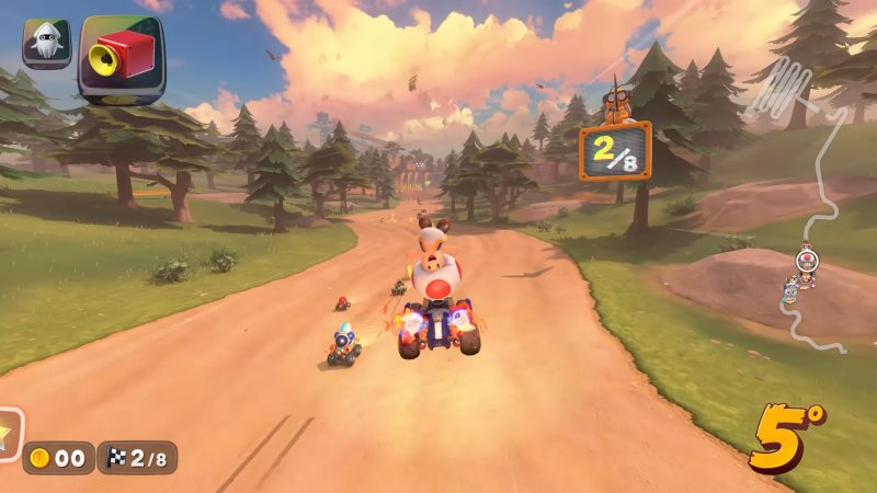 I percorsi di collegamento fra i circuiti veri e propri diventano a loro volta tracciati fatti e finiti: questa scelta moltiplica a dismisura il numero totale delle piste disponibili, mettendo in scena varianti che passano attraverso varie ambientazioni che cambiano in tempo reale