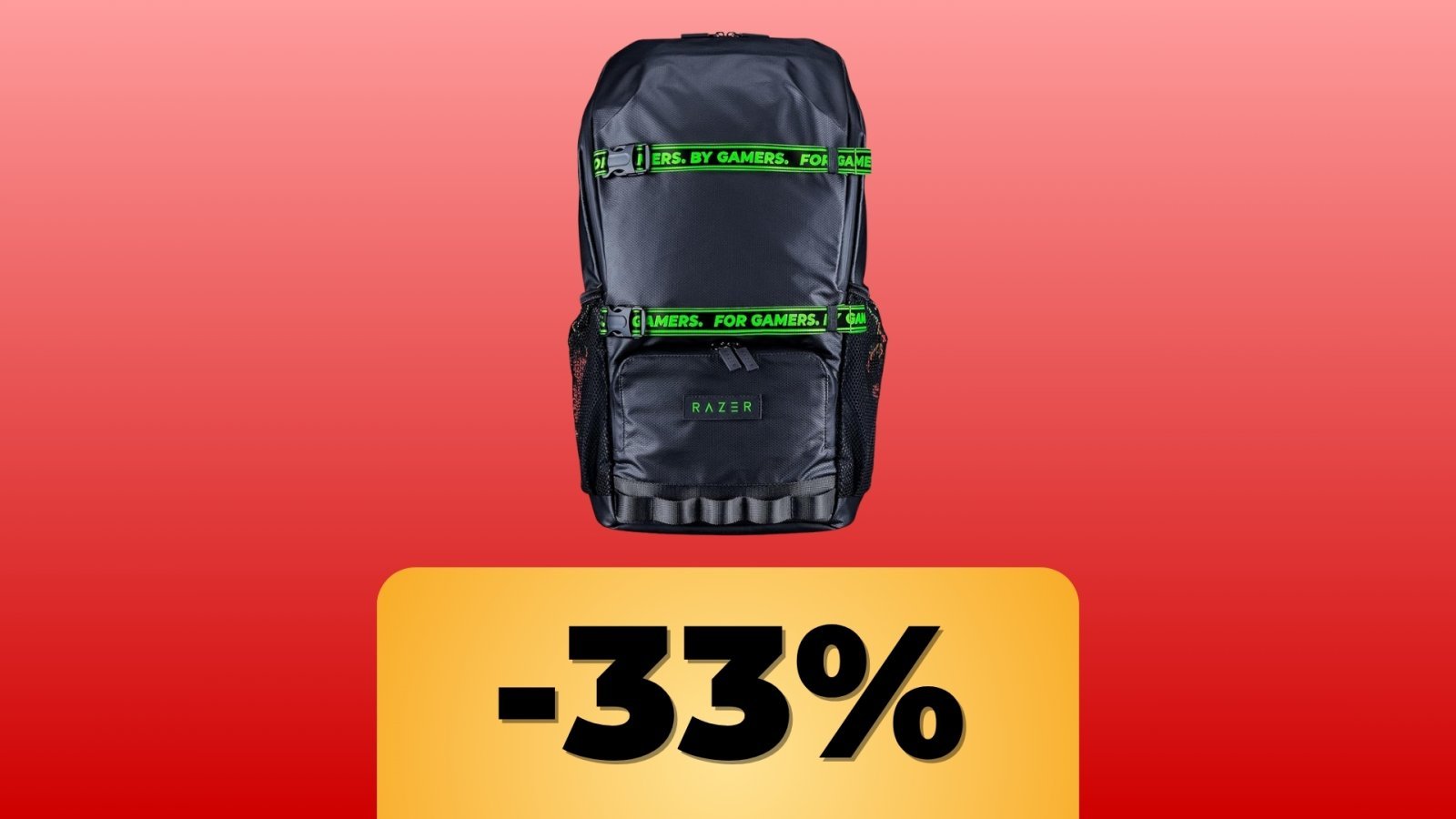 Lo zaino Razer e lo sconto Amazon