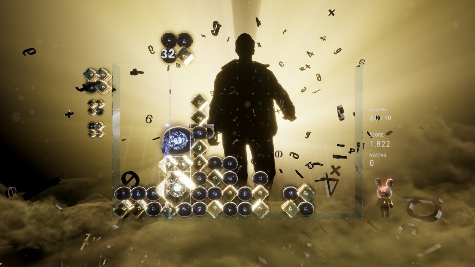 Uno degli stage di Lumines Arise