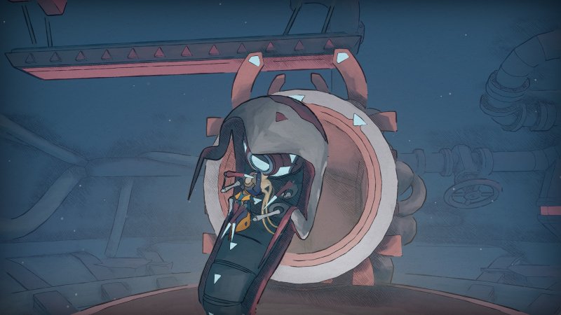 Questo è il robot che ci ha risvegliato e ci fornisce i potenziamenti principali del gioco