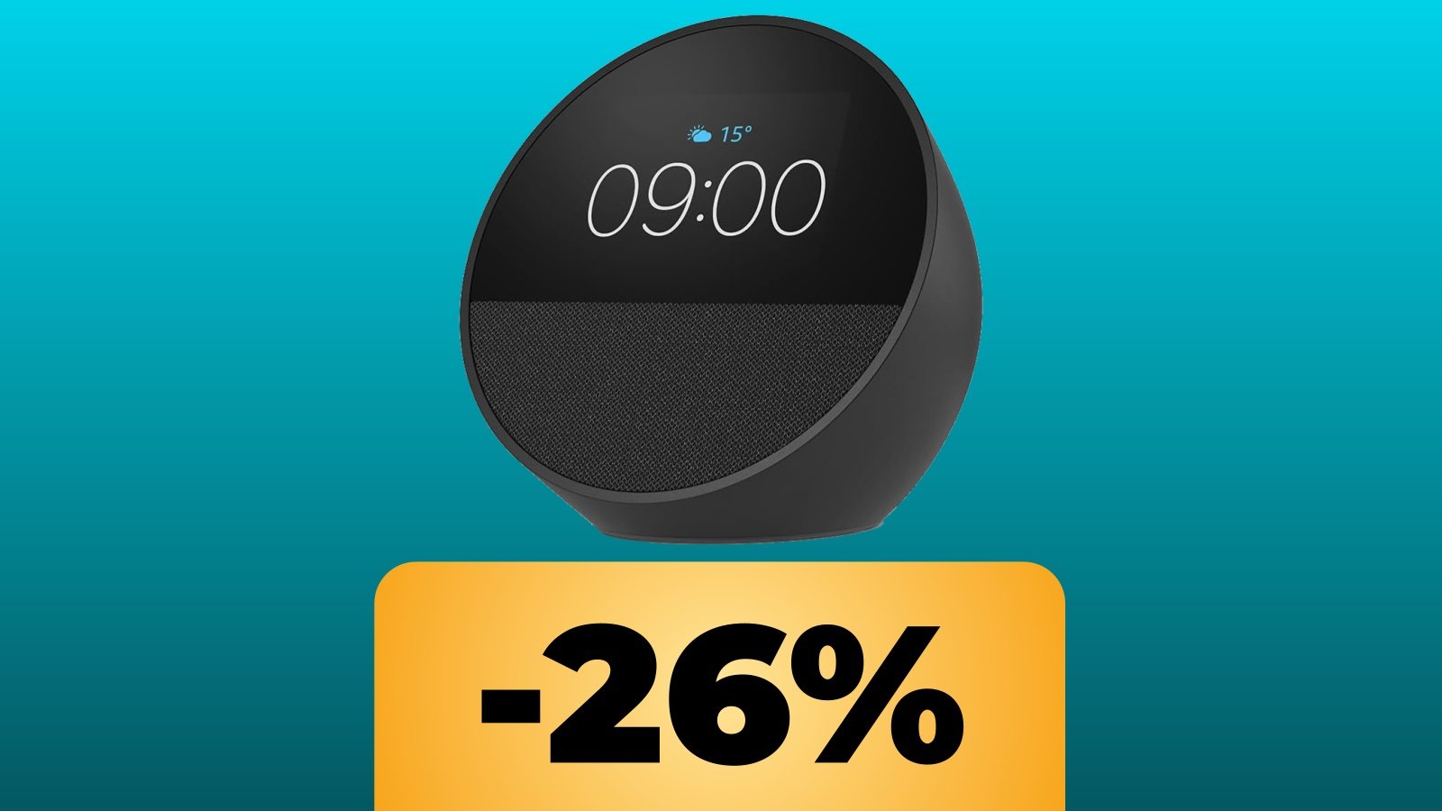 Amazon Echo Spot (modello 2024) e lo sconto di Amazon