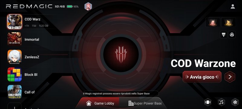 La modalità Gioco di REDMAGIC 10S Pro: tanti strumenti, ma la gestione non è sempre ottimale La modalità Gioco di REDMAGIC 10S Pro: tanti strumenti, ma la gestione non è sempre ottimale