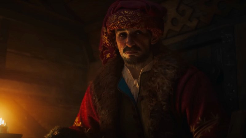 L'uomo nella carrozza nel trailer di The Witcher 4