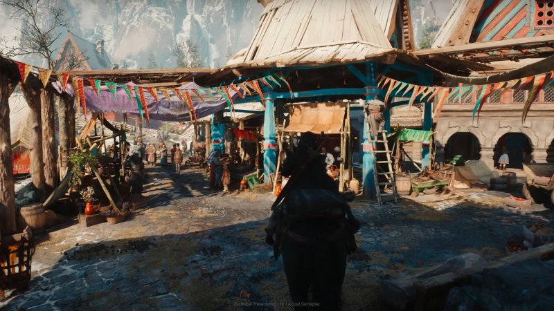Ciri entra a Valdrest nella tech demo di The Witcher 4
