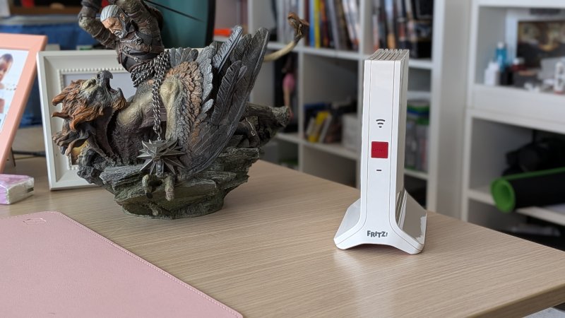 Uno dei ricevitori del FRITZ! Mesh Set